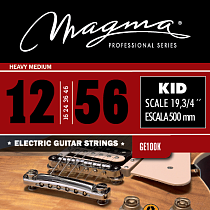 Струны для короткомензурной электрогитары 19 3/4" 12-56 Magma Strings GE100K