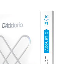 комплект струн для акустической гитары 12 - 53 D'Addario XSAPB1253 - 4