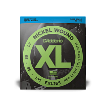 комплект струн для бас-гитары 45 - 105 D'Addario EXL165 - 0