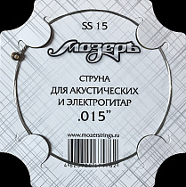 Струна для эл. / ак. гитары МозерЪ SS15