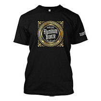 Футболка с принтом "Aluminum Bronze" Ernie Ball P04745