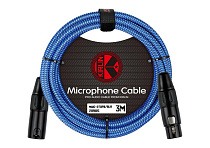 кабель микрофонный 8 м Kirlin MWC-270 8M BLA - 1