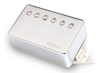 Звукосниматель, хамбакер, хромированная крышка Tesla OPUS-1/CR/NE