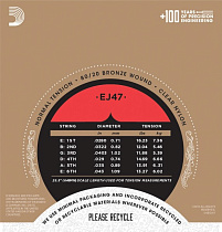 комплект струн для классической гитары 28.0 - 43 D'Addario EJ47 - 2