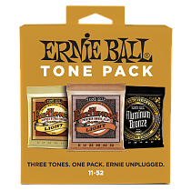 Набор из трех комплектов струн для ак. гитары Ernie Ball P03314