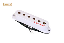 Звукосниматель, сингл, бридж Tesla KELT-S1-WH-BR