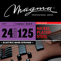 Струны для 7-струнной бас-гитары 24-125 Magma Strings BE157N
