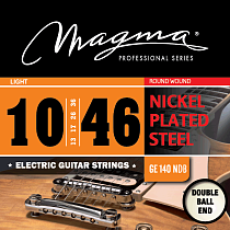 Струны для электрогитары Double Ball End 10-46 Magma Strings GE140NDB