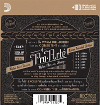 комплект струн для классической гитары 28.0 - 43 D'Addario EJ47 - 1