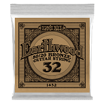 струна одиночная для акустической гитары Ernie Ball P01432