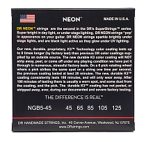 Струны для 5-струнной бас-гитары DR NGB5-45 - 1