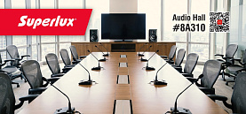Superlux примет участие в выставке Integrated Systems Europe 2026