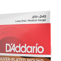 комплект струн для акустической гитары 11 - 45 D'Addario EJ84M - 1