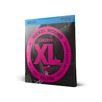струны для бас-гитары D'Addario EXL170S - 1