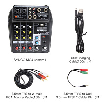 USB аудиоинтерфейс / микшер Synco MC4 - 1