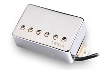 Звукосниматель, хамбакер, хромированная крышка Tesla OPUS-4/CR/BR