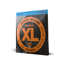 струны для бас-гитары D'Addario EXL160M - 2