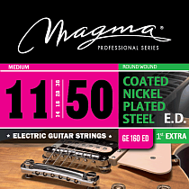 Струны для электрогитары с покрытием 11-50 Magma Strings GE160ED