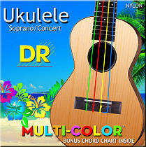 Струны для укулеле DR UMCSC